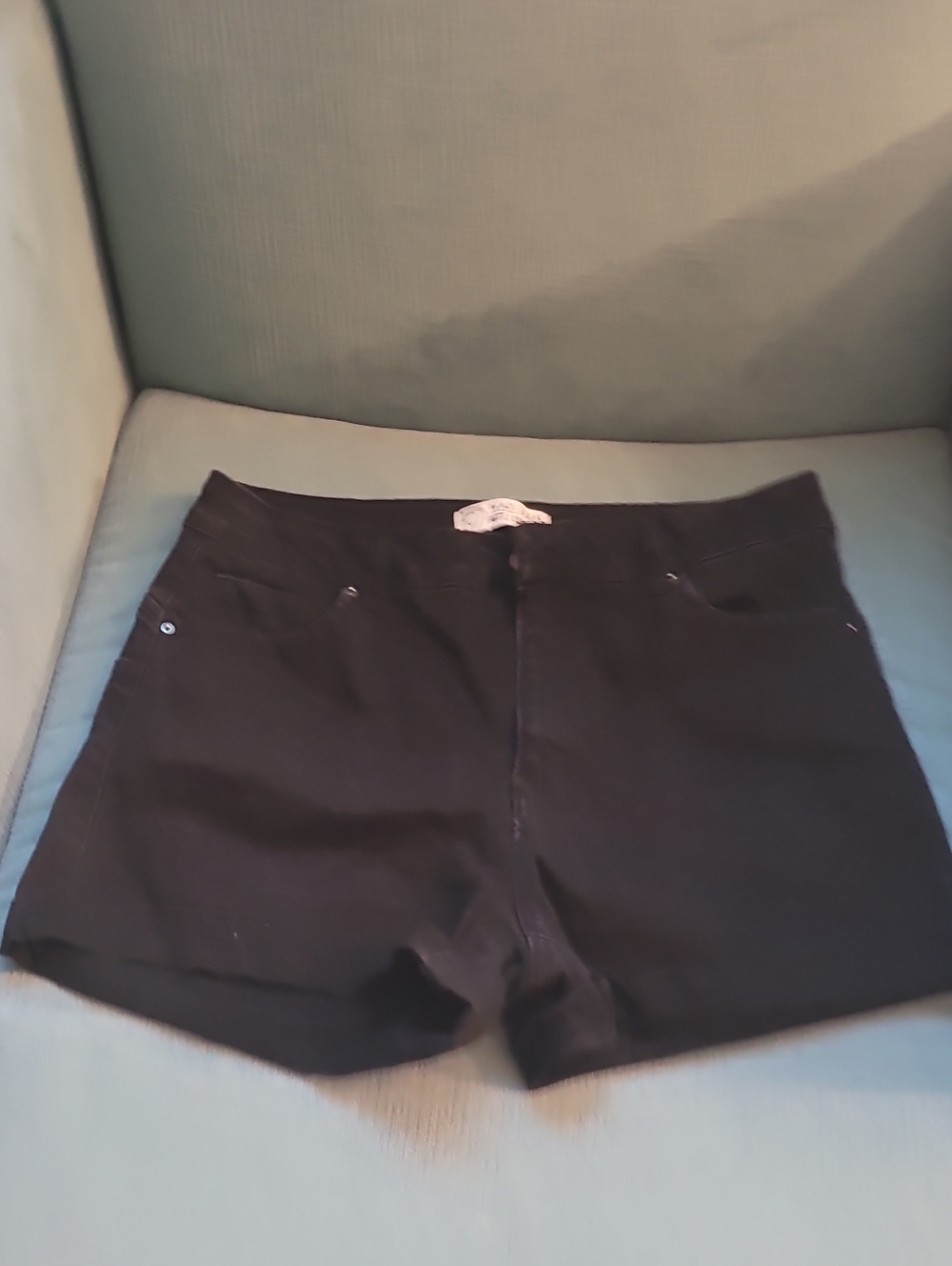 Wax Jean Black Women’s Jean Shorts